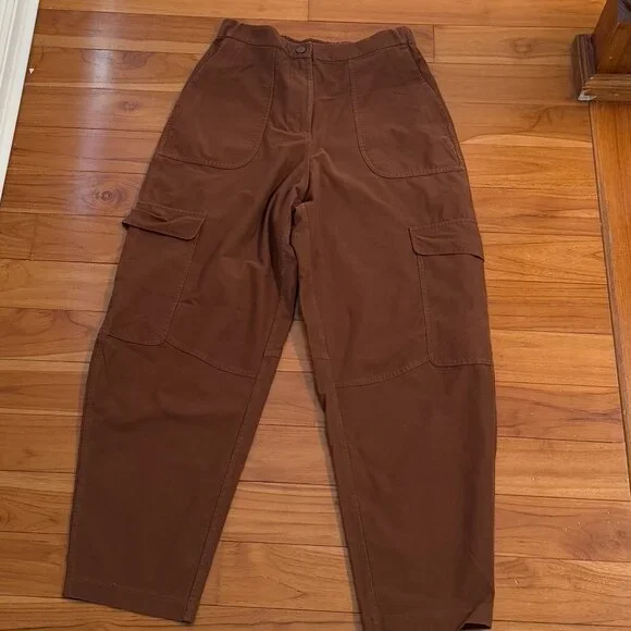 Women Lululemon Light Utilitech Cargo Pocket High-Rise Pant Java Size 29 - Picture 3 of 9
